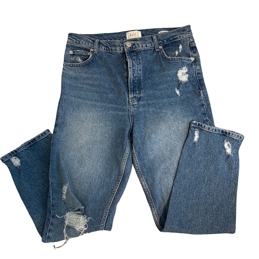RAILS The Melrose High Rise Distressed Jeans - Size 31